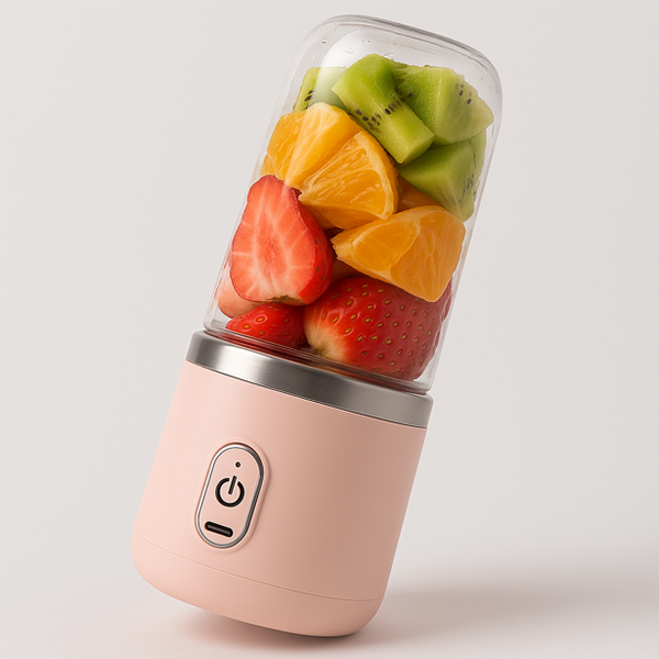 Mixeur Portable Rose Smoothix, Un Récipient.