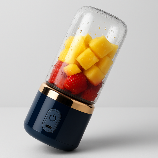 Mixeur Portable Bleu Smoothix, Un Récipient.