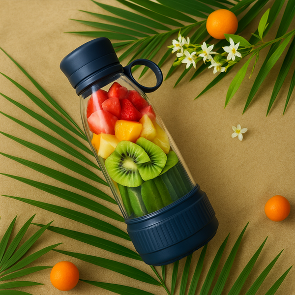 Mixeur Portable Bleu Marine Blengo.